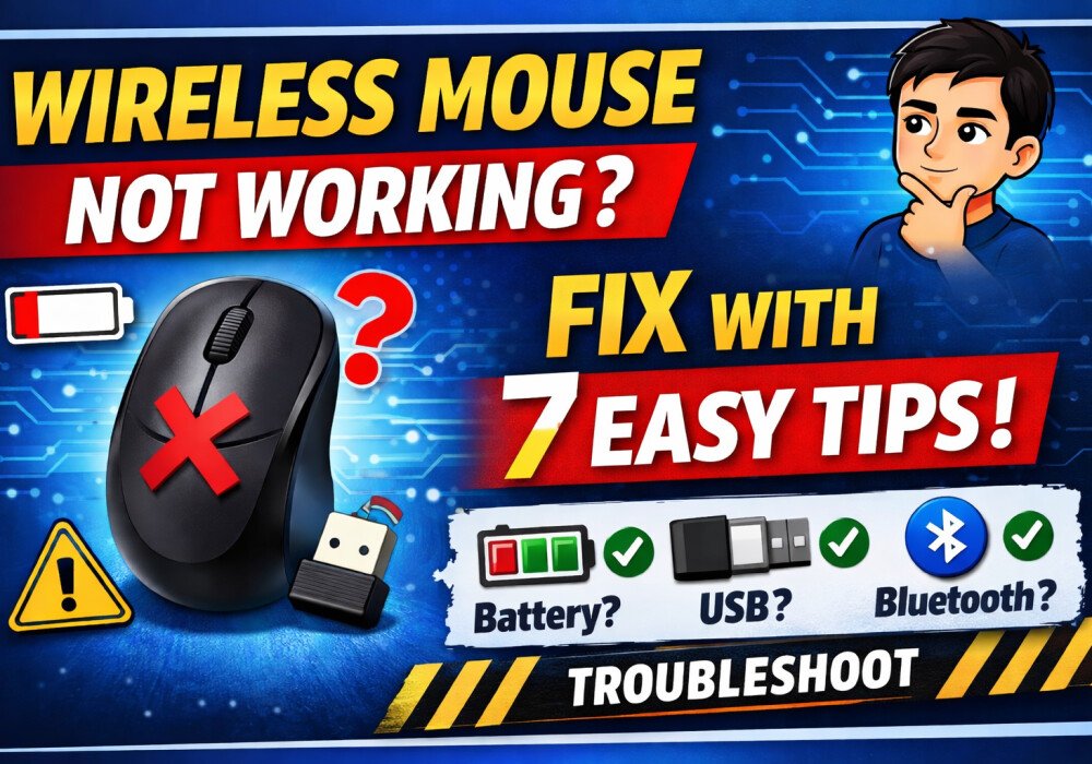 Wireless Mouse Not Working? Complete Testing & Troubleshooting Guide
