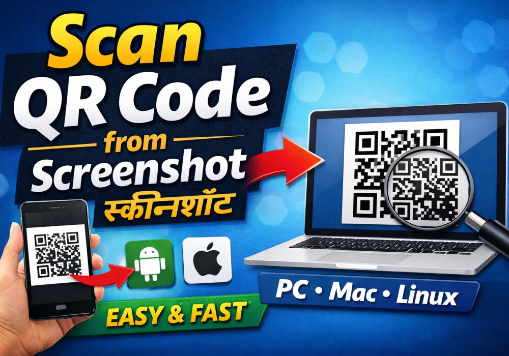 How to Scan QR Code from Screenshot